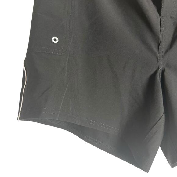 O’Neill Saltwater Black Stretch 5” Beach Surf Boardshorts Women’s 13 - Picture 5 of 10